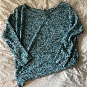 Blue heatered lightweight sweater from Zumies !